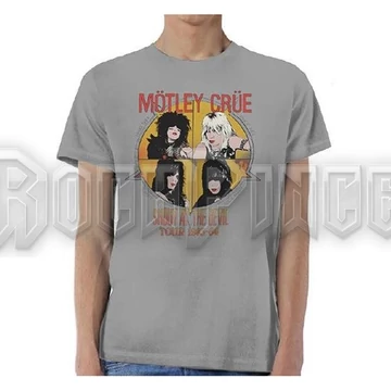 Mötley Crüe - SATD Vintage - unisex póló - MOTTEE26MG