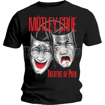 Motley Crue - Theatre of Pain Cry - Unisex Póló - MOTTEE23MB