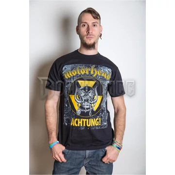 Motörhead - Achtung! - unisex póló - MHEADTEE06MB