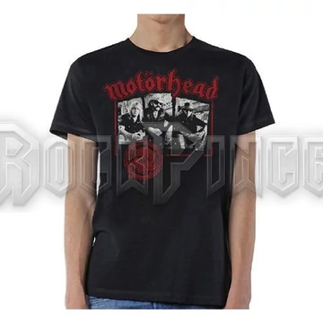 Motorhead - Stamped - Unisex Póló - MHEADTEE40MB