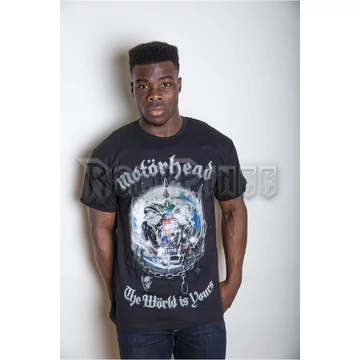 Motorhead - The World is your Album - Unisex Póló - MHEADTEE14MB