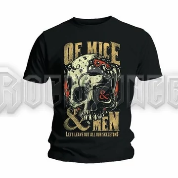 Of Mice &amp; Men - Leave Out All Our Skeletons - unisex póló - OMMTS05MB