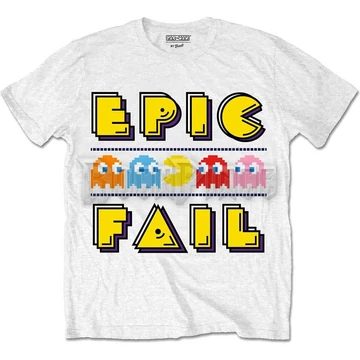 Pac-Man - Epic Fail - unisex póló - PACTS01MW