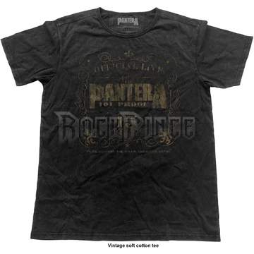 Pantera - 101% Proof - unisex póló - PANTVINTS01MB