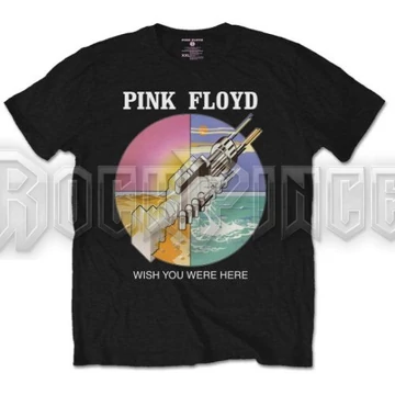 Pink Floyd - WYWH Circle Icons - Unisex Póló - PFTEE55MB