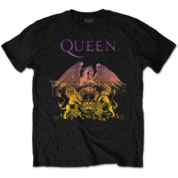 Queen - Gradient Crest - unisex póló - QUTS40MB