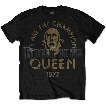 Queen - We Are The Champions - unisex póló - QUTS16MB