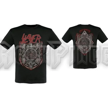 Slayer - Medal 2013/2014 Dates - Unisex Póló - SLAY01001A173
