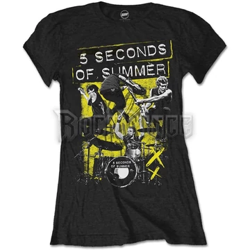5 Seconds of Summer - Live! - női póló - 5SOSTS15LB