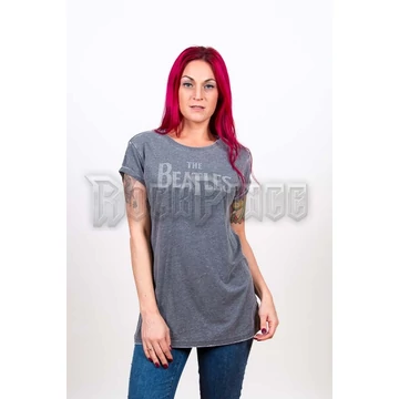 The Beatles - Drop T Logo - női póló - BEATTEE256LC