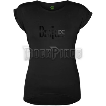 The Beatles - Drop T Logo - női póló - BTBLKTS03LB