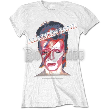 David Bowie - Aladdin Sane - női póló - BOWTS12LW