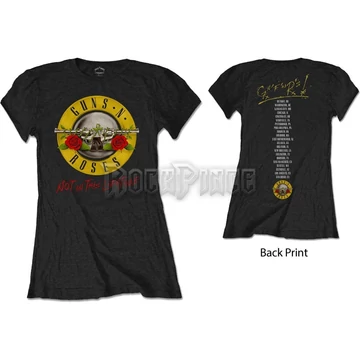 Guns N' Roses - Not In This Lifetime Tour - női póló - GNRTS35LB