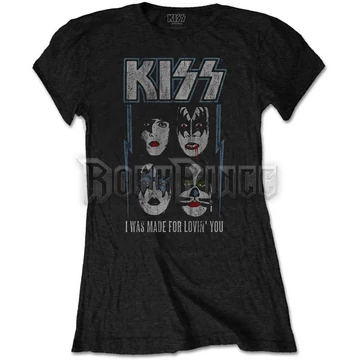KISS - Made For Lovin' You - női póló - KISSTS09LB