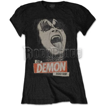 KISS - The Demon Rock - női póló - KISSTS12LB