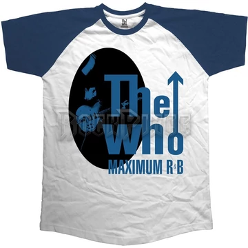 The Who - Maximum R &amp; B - unisex raglán ujjú póló - WHOSSRAG02MN