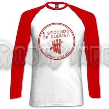 5 Seconds of Summer - Derping Stamp - női hosszú ujjú póló - 5SOSRL02LR