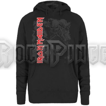 Iron Maiden - Trooper - női kapucnis pulóver - IMHOOD03LB