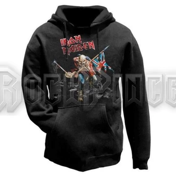 Iron Maiden - The Trooper - unisex kapucnis pulóver - IMHOOD02MB