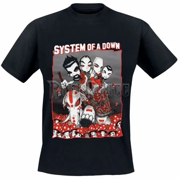System Of A Down - Mushroom Cult - UNISEX PÓLÓ