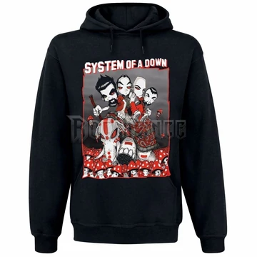 System Of A Down - Mushroom Cult - kapucnis pulóver