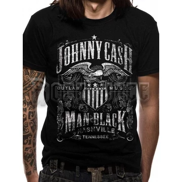 JOHNNY CASH  - LABEL - unisex póló - PE17390TSB