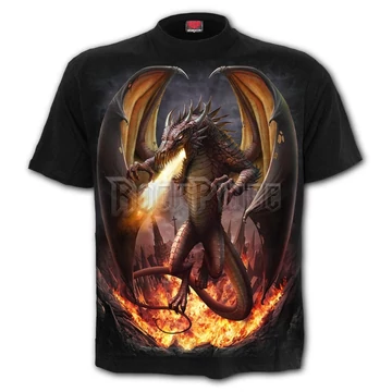 DRACO UNLEASHED - T-Shirt Black - L042M101