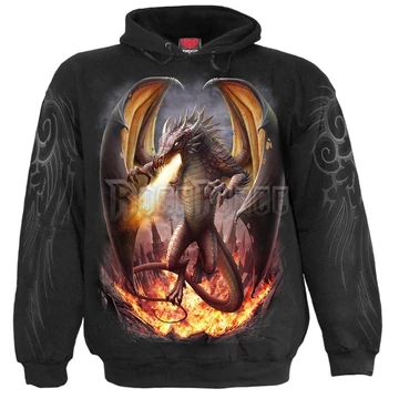 DRACO UNLEASHED - Hoody Black (Plain) - L042M451