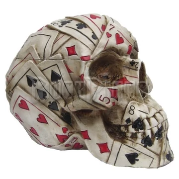 Poker Skull Box - ÉKSZERES DOBOZ - 761-012