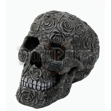 Black Rose Death Skull - koponya 766-6880