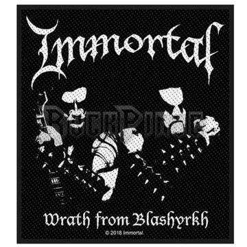 Immortal - Wrath Of Blashyrkh - kisfelvarró - SP3023
