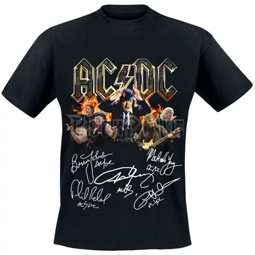 AC/DC - Signed - 1464 - UNISEX PÓLÓ