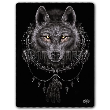 WOLF DREAMS - Fleece Blanket with Double Sided Print - T035A501