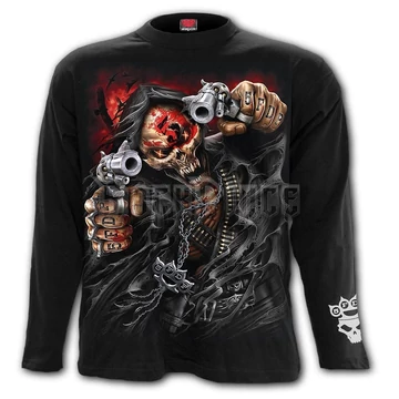 5FDP - ASSASSIN - Longsleeve T-Shirt Black - G221M301