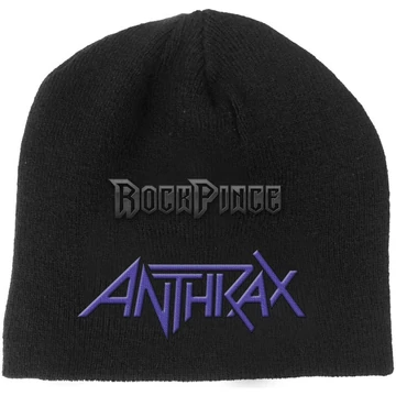 ANTHRAX - LOGO - kötött sapka - ANTHBEAN02B