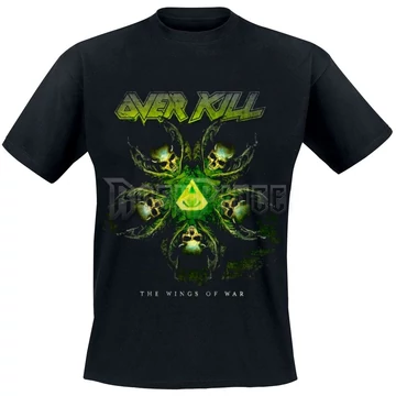 OVERKILL - The wings of war - UNISEX PÓLÓ