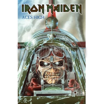 Iron Maiden: Aces High - Textil poszter / Zászló - TP187