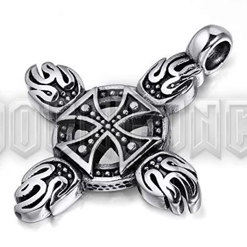 Iron Cross with Fire - acél medál