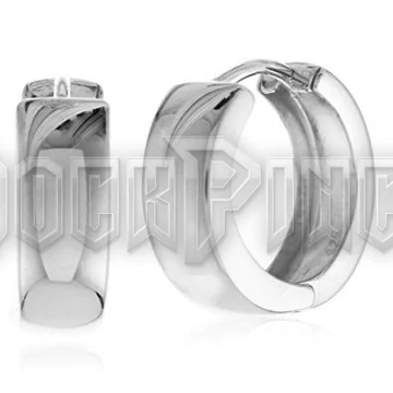 Acél karika fülbevaló / pár