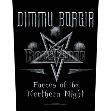 DIMMU BORGIR - FORCES OF THE NORTHERN NIGHT - hátfelvarró - BP1111