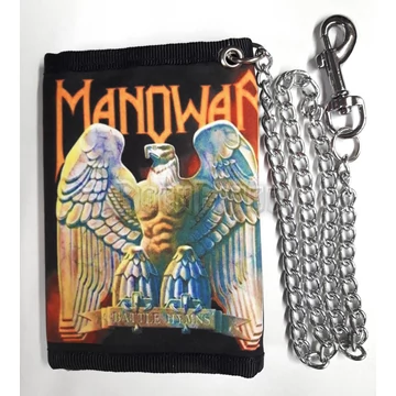 Manowar - Battle Hymns - pénztárca lánccal