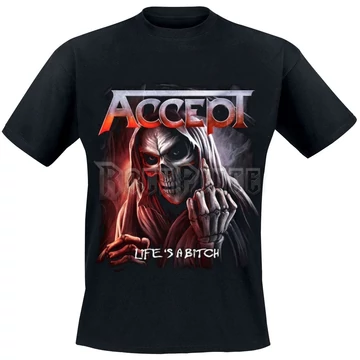 Accept - Life's A Bitch - 1473 - UNISEX PÓLÓ