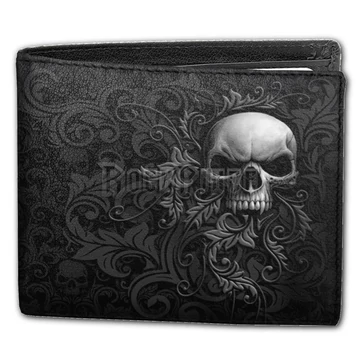 SKULL SCROLL - BiFold Wallet with RFID Blocking and Gift Box - D089A309