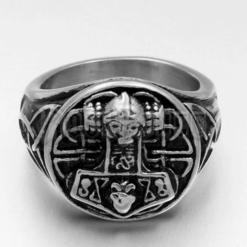 Thor Hammer Trinity - acél gyűrű