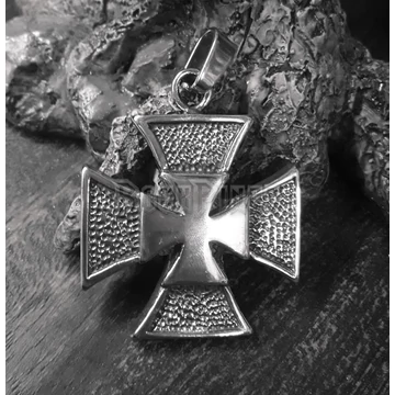 Double Iron Cross - acél medál