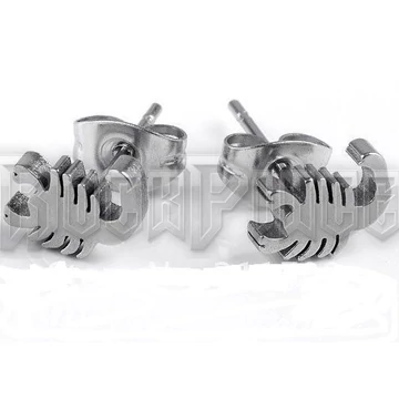 Scorpion - acél fülbevaló