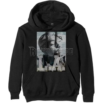 Tupac - LA Skyline - unisex kapucnis pulóver - 2PACHD02MB