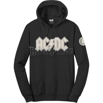 AC/DC - Logo &amp; Angus (Applique Motifs) - unisex kapucnis pulóver - ACDCAPQHD01MB
