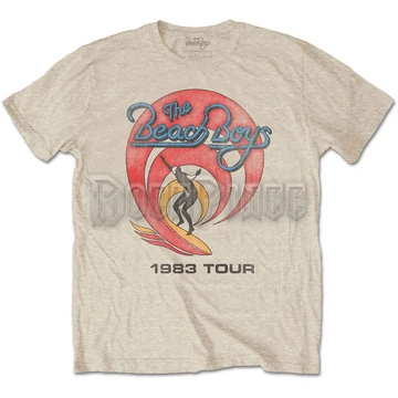 The Beach Boys - 1983 Tour - Unisex Póló - BBTS10MS
