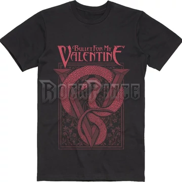 Bullet For My Valentine - Red Snake - unisex póló - BFMVTS22MB
